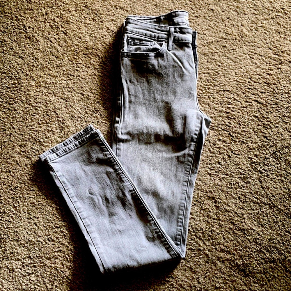 Levi’s 712 Gray Jeans Slim Straight 98% Cotton